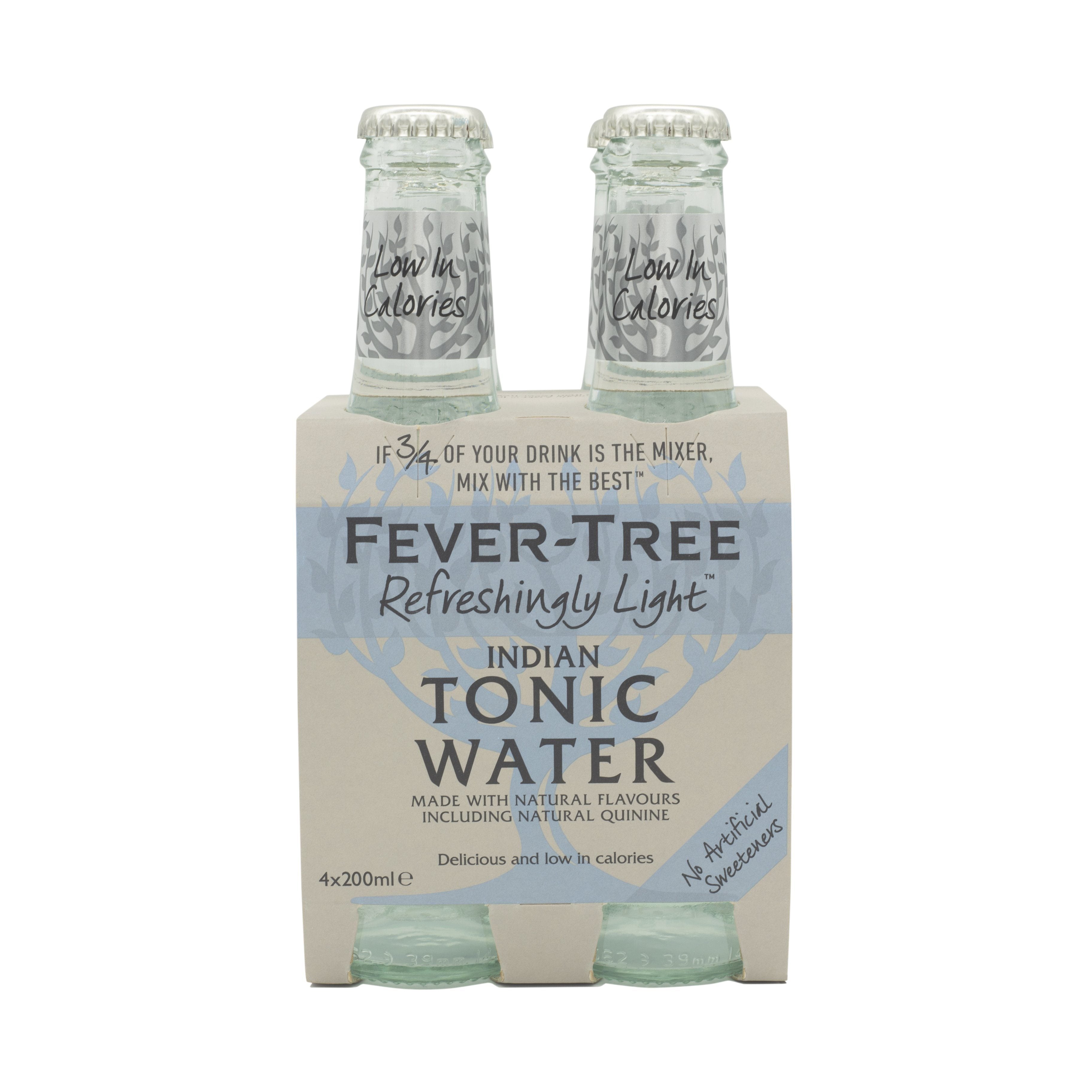 Fever-Tree Refreshingly Light Tonic 6 x 4 x 200ml Tonic Water Fever-Tree 