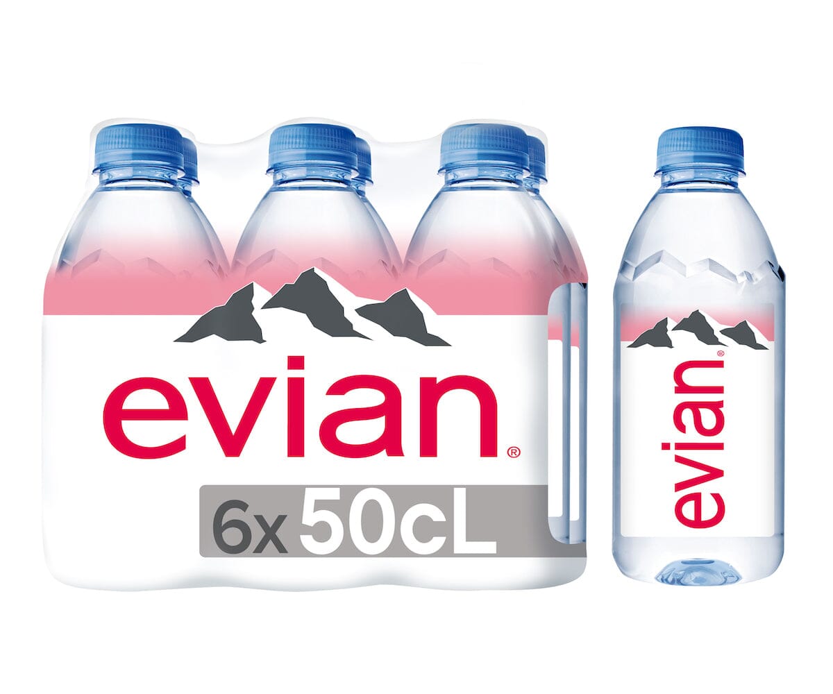 Evian PET Still Water 4 x 6 x 500ml – Cutler, Palmer and Co Drinks ...