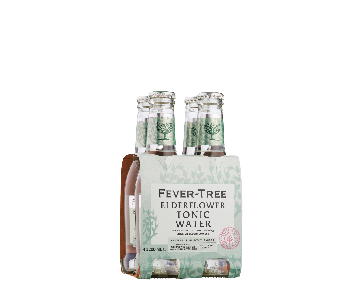 Fever-Tree Elderflower Tonic 4 x 200ml