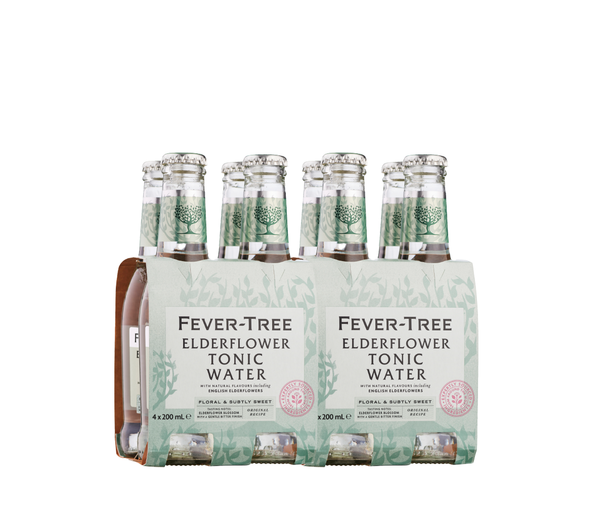 Fever-Tree Elderflower Tonic 6 x 4 x 200ml