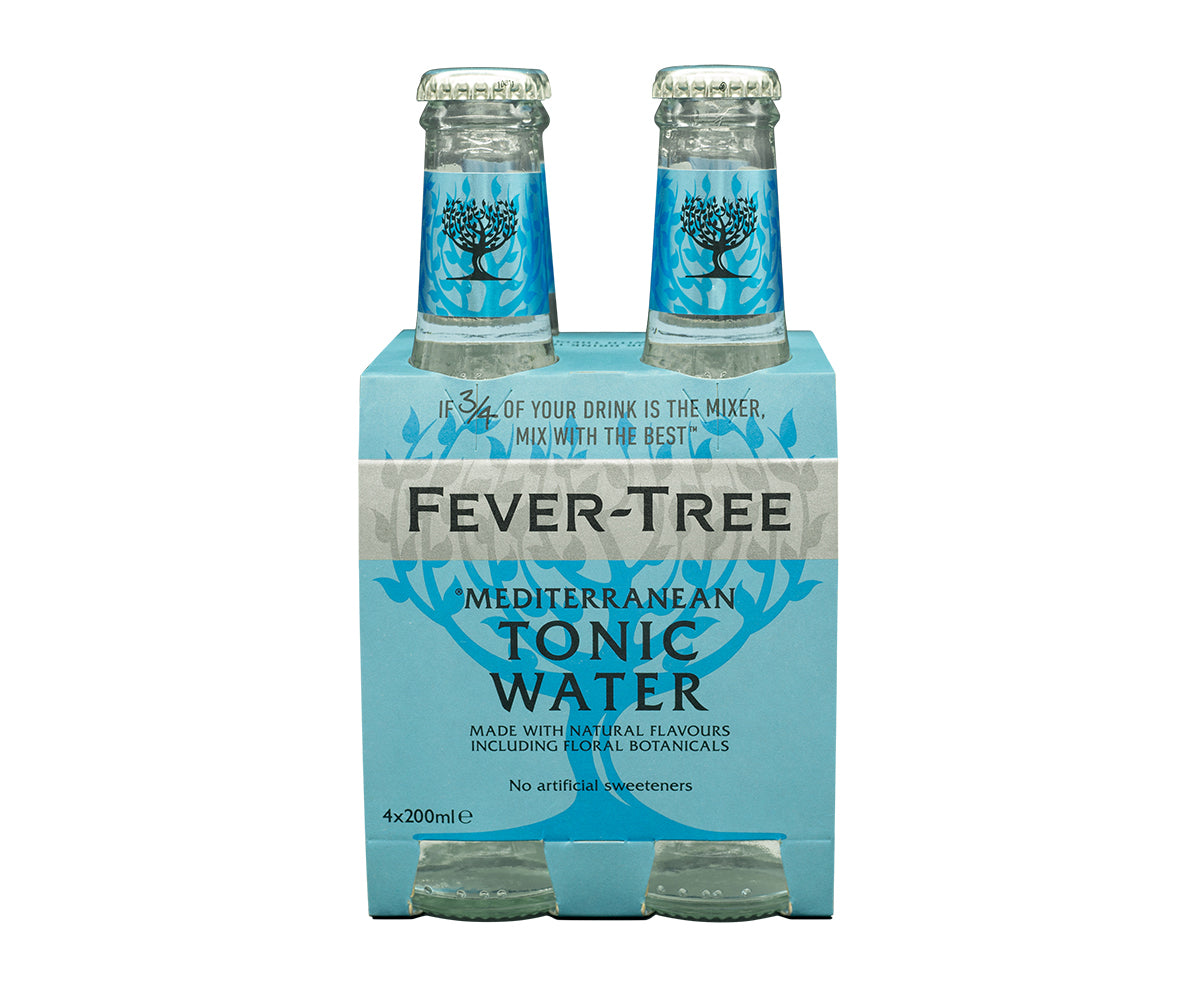 Fever-Tree Mediterranean Tonic 4 x 200ml