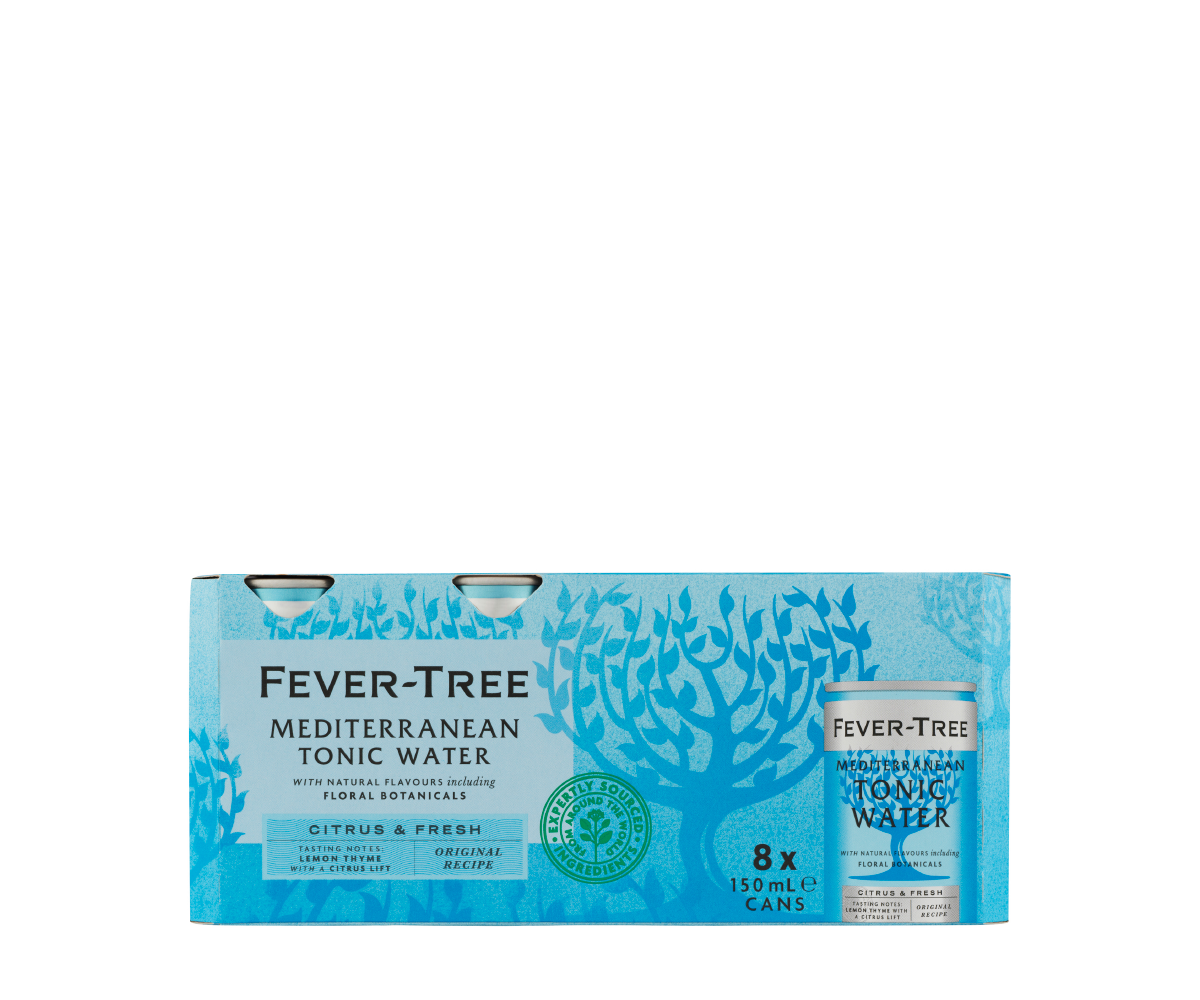 Fever-Tree Mediterranean Tonic 3 x 8 x 150 ml