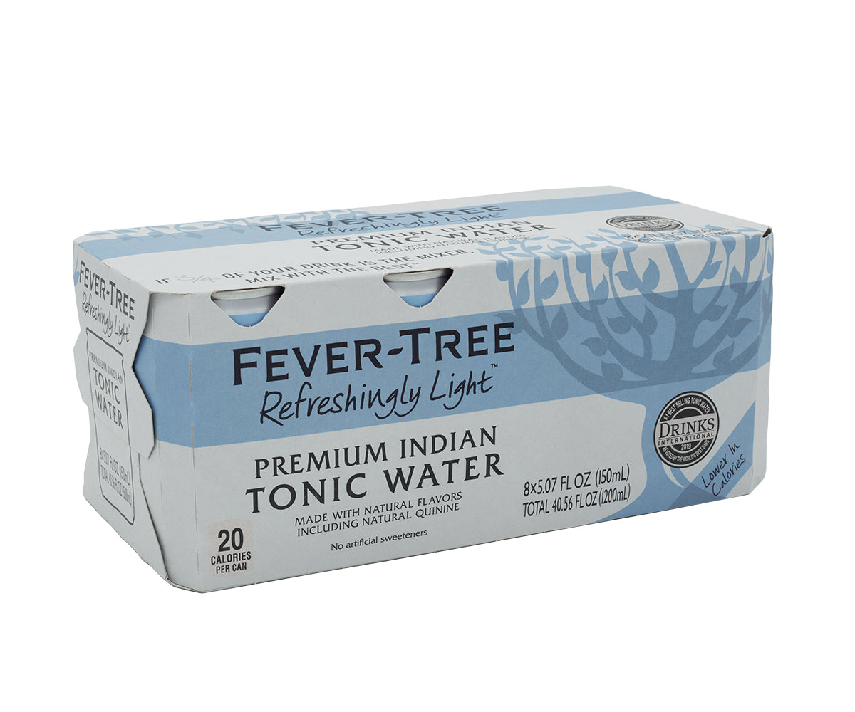 Fever-Tree Refreshingly Light Tonic 8 x 150ml