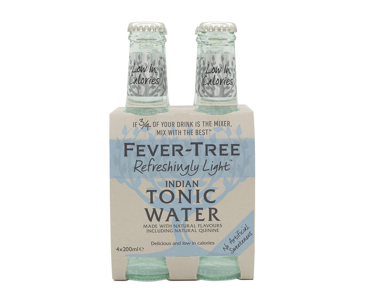 Fever-Tree Refreshingly Light Tonic 4 x 200ml