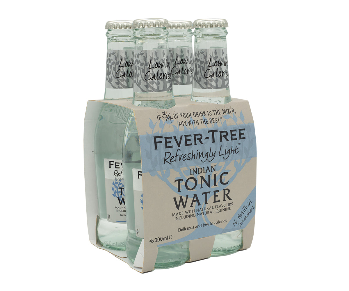 Fever-Tree Refreshingly Light Tonic 4 x 200ml