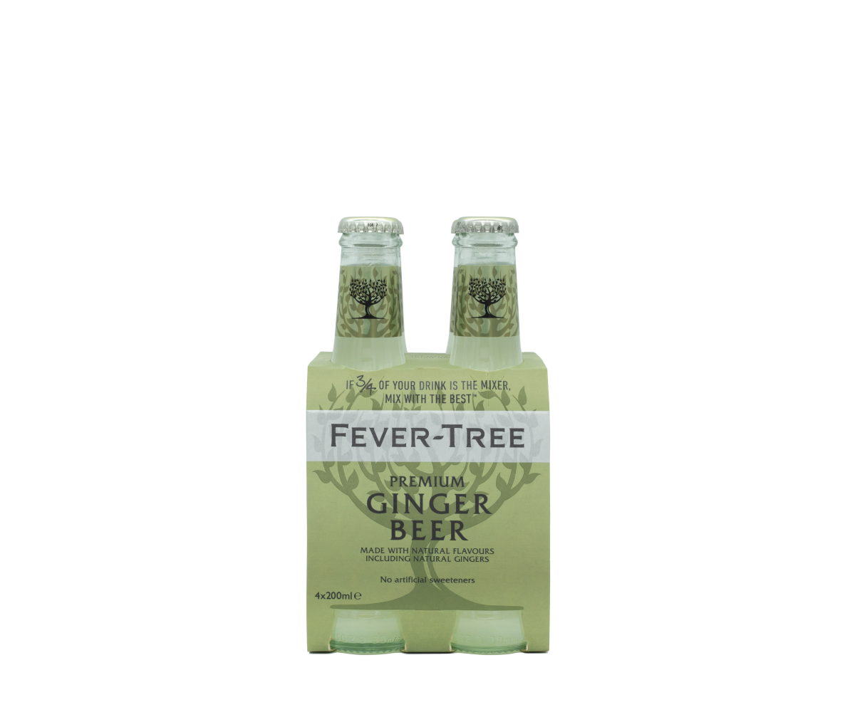 Fever Tree Ginger Beer 4 x 200 ml – Cutler, Palmer and Co Drinks