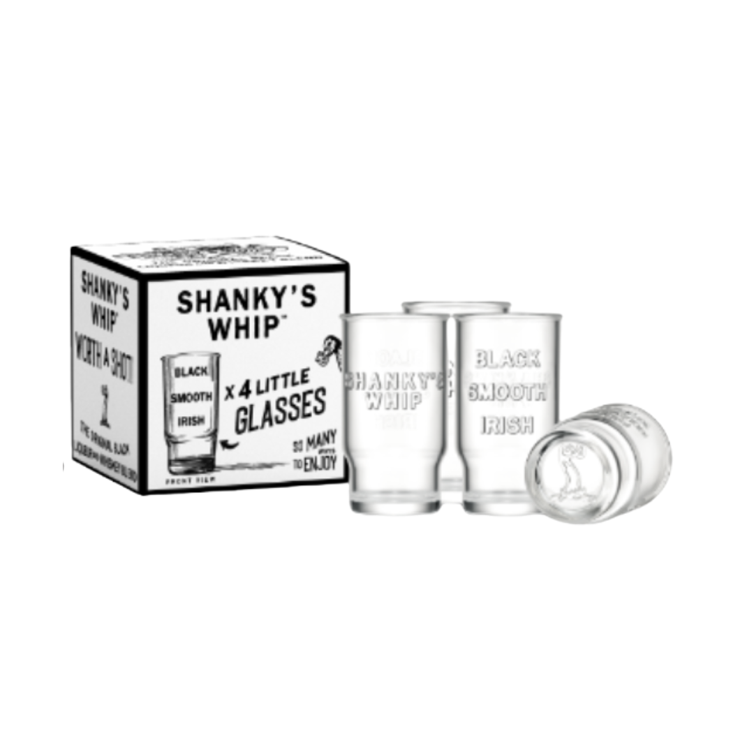 Shanky's Whip 1LT PLUS 4 Little Glasses & Tweed Cap