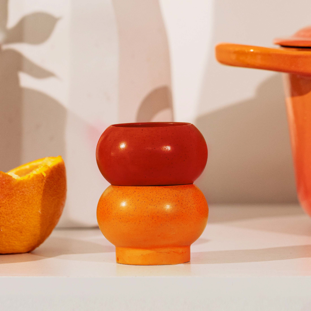 Bloedlemoen Gin Original plus FREE set of 2 Alkaline stackable candle holders