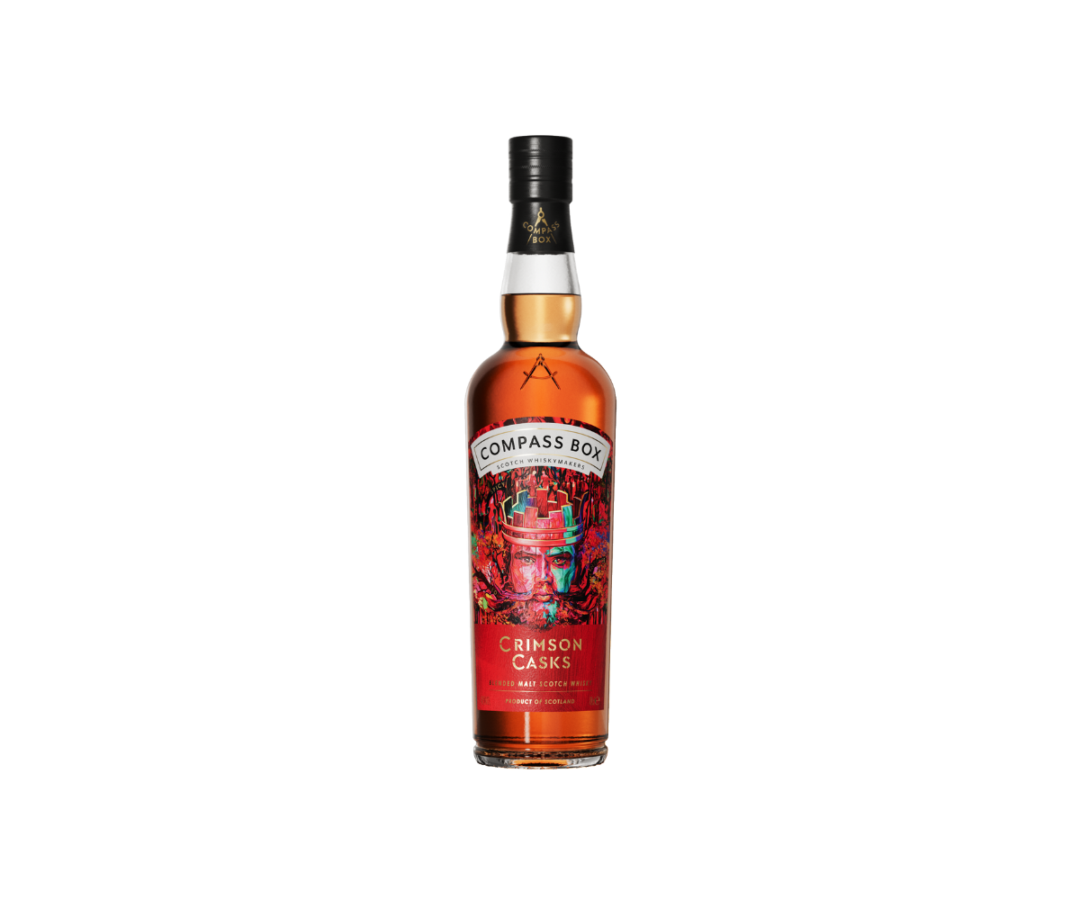 Compass Box Crimson Cask 750ml + FREE Pin