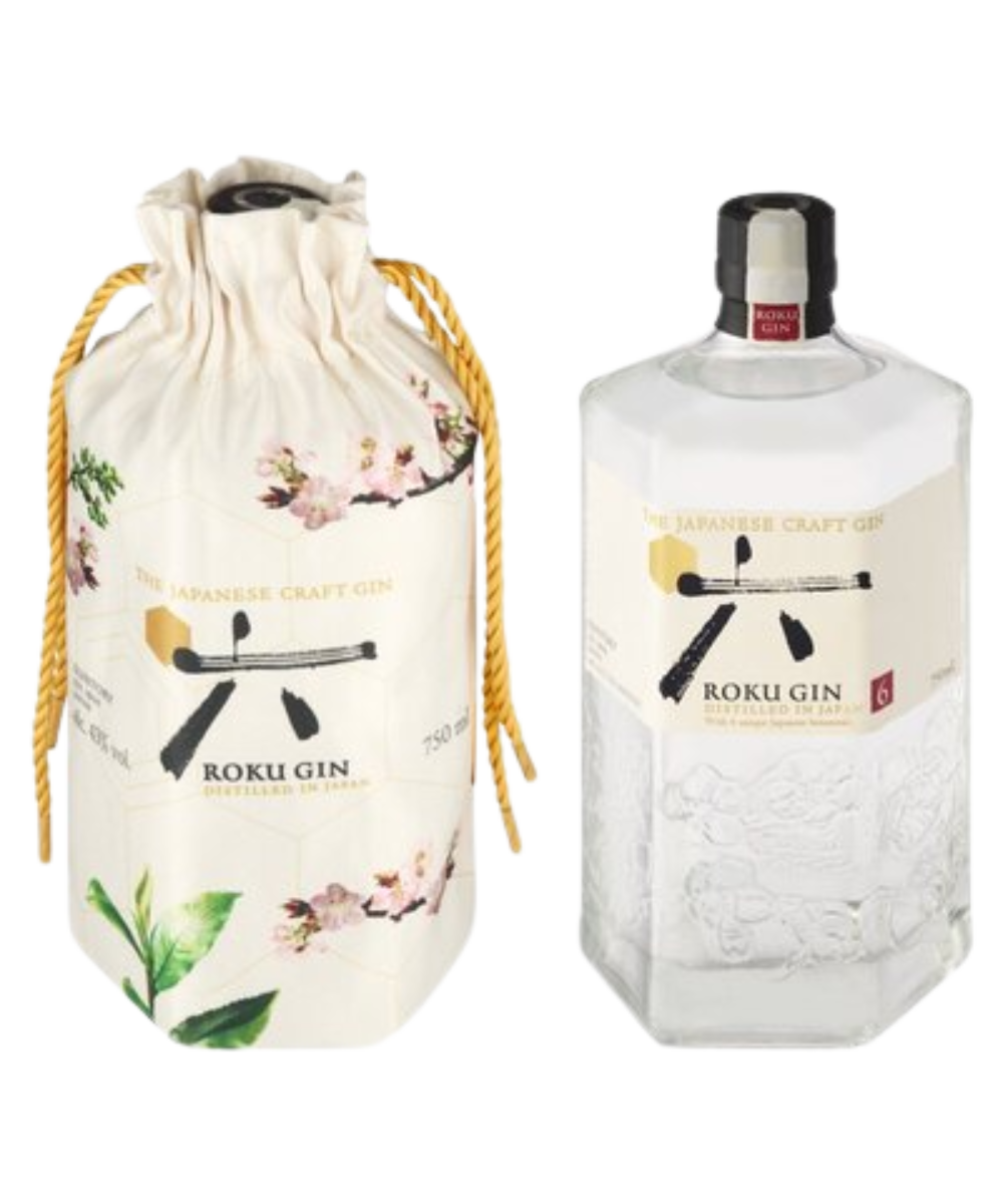 Roku Gin 750ml + FREE Exclusive Glass
