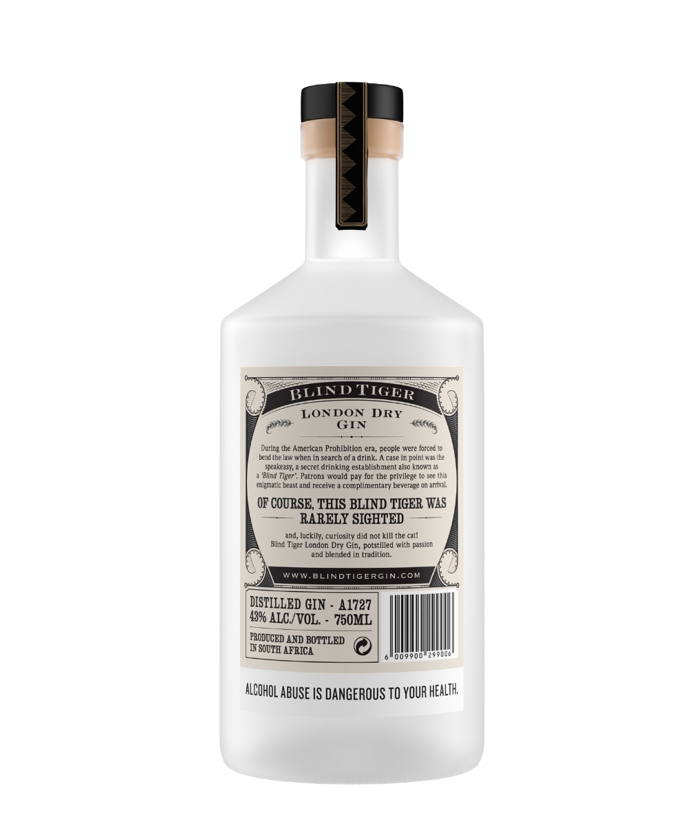 Blind Tiger London Dry 750ml
