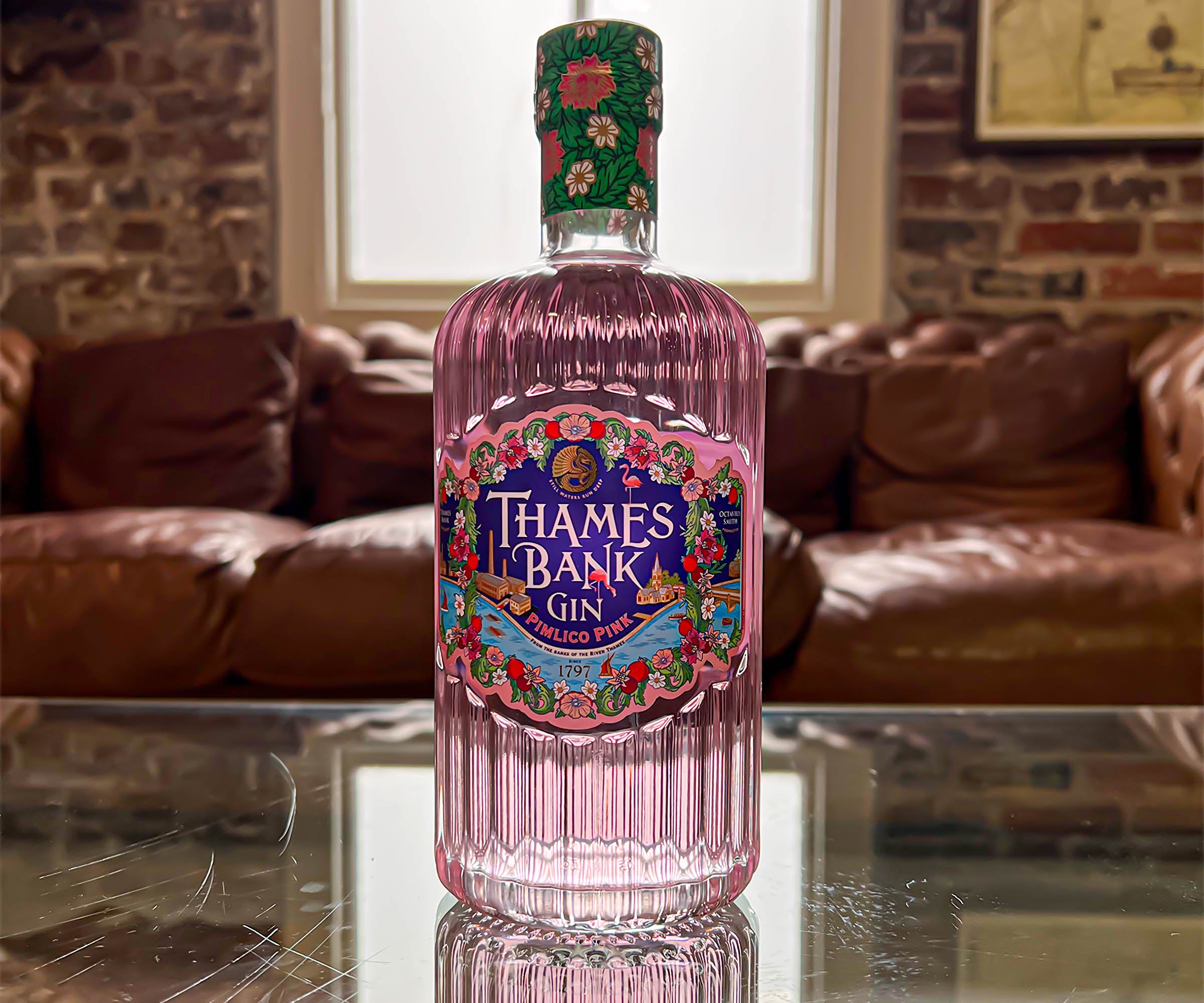 Thames Bank Gin Pimlico Pink 750ml