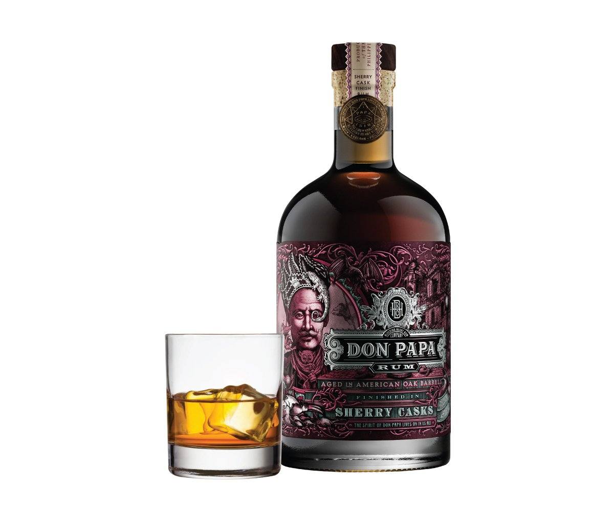 Don Papa Sherry Cask 750ml Dark Rum Don Papa Rum 