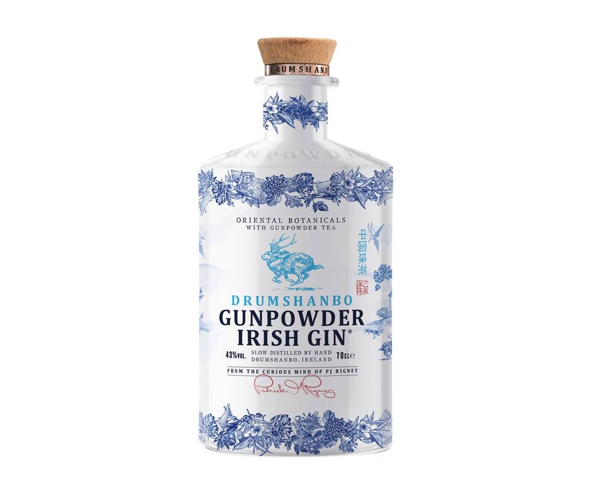 Drumshanbo Gunpowder Ceramic 750ml Irish Gin Drumshanbo Gin 