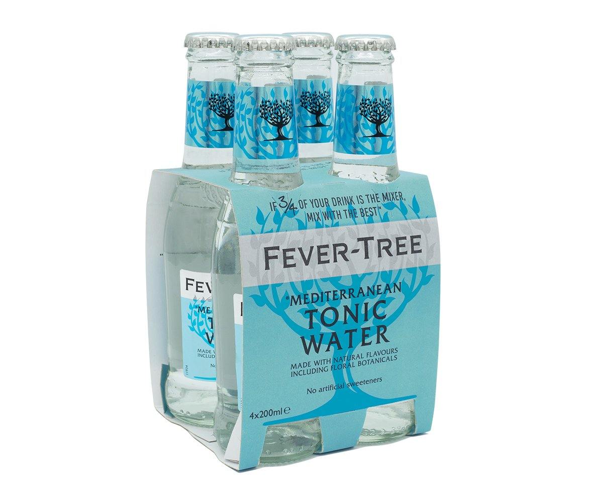 Fever-Tree Mediterranean Tonic 6 x 4 x 200ml Tonic Water Fever-Tree 