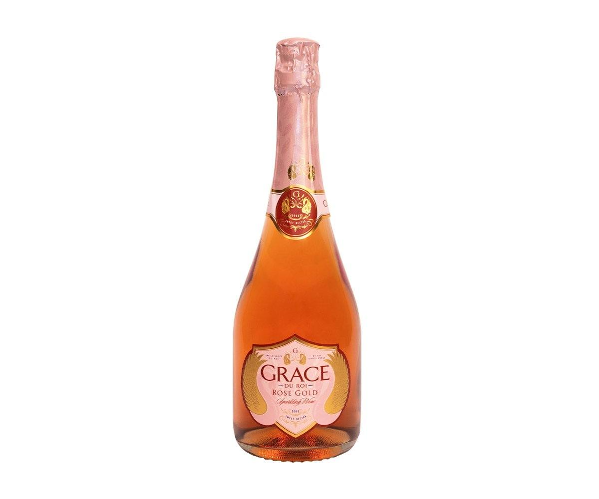 Grace Du Roi Rose Gold Demi-Sec 6 x 750ml Sparkling Wine Grace 