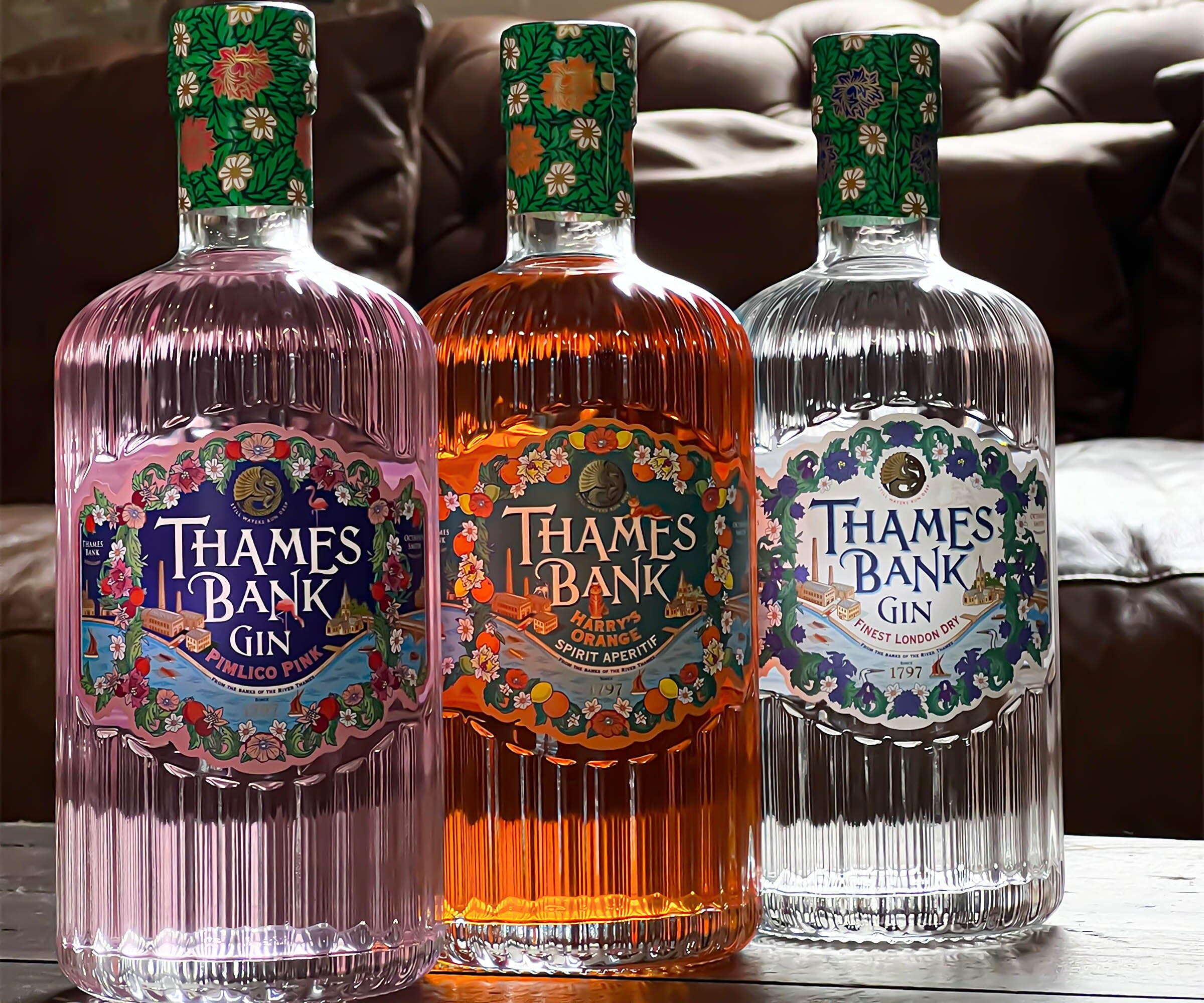 Thames Bank Gin Harry's Orange 750ml Spirits - Gin - Gin Cutler, Palmer and Co Drinks South Africa 